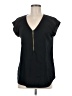 Express Black Short Sleeve Top Size M - photo 1