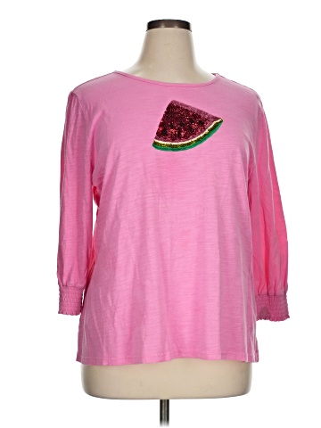 Quacker Factory 3/4 Sleeve T-Shirt (view 1)