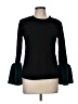 Beulah Style Black Long Sleeve Top Size M - photo 1