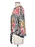 Jealous Tomato Gray 3/4 Sleeve Blouse Size S - photo 5
