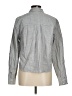 Sundays Checkered-gingham Gray Long Sleeve Button-Down Shirt Size Med (2) - photo 2