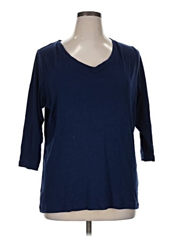 St. John's Bay 3/4 Sleeve T-Shirt (view 1)