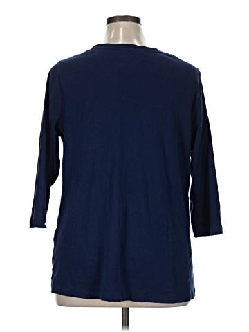 St. John's Bay 3/4 Sleeve T-Shirt (view 2)