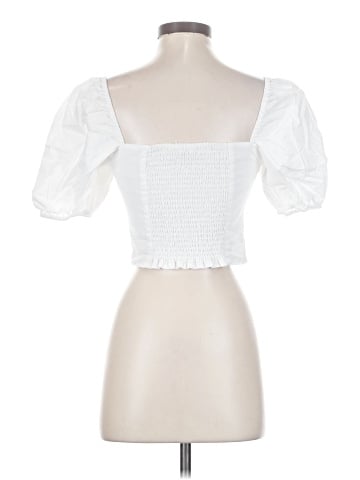 WAYF Short Sleeve Blouse (view 2)