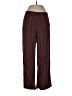 Old Navy 100% Viscose Print Red Casual Pants Size L - photo 1