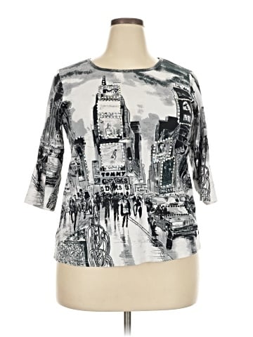 Essentials 3/4 Sleeve T-Shirt (view 1)