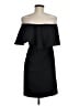 BB Dakota 100% Polyester Solid Black Cocktail Dress Size 6 - photo 2