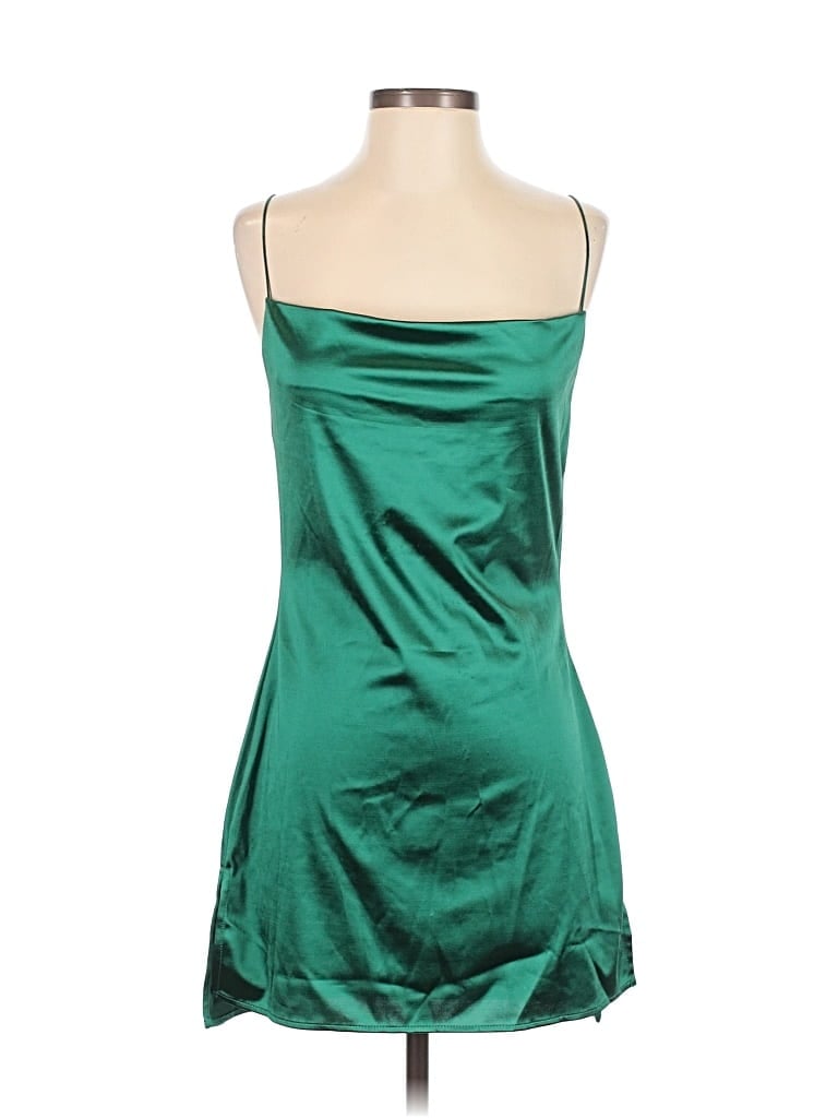 Pre-owned Zaful Cocktail Dress In Green