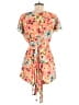 Privacy Please 100% Viscose Tropical Orange Romper Size M - photo 2