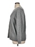 Ann Taylor LOFT Solid Gray Pullover Sweater Size XL - photo 5