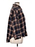 Shein Curve 100% Polyester Plaid Brown Long Sleeve Blouse Size 14 Plus (1) - photo 4