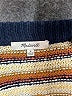 Madewell 100% Cotton Stripes Brown Pullover Sweater Size M - photo 7