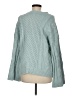 Francesca's Solid Teal Pullover Sweater Size M - photo 2
