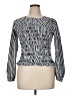 Assorted Brands Blue Gray Long Sleeve Blouse Size XL - photo 1