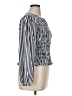 Assorted Brands Blue Gray Long Sleeve Blouse Size XL - photo 4