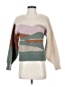 Universal Thread Color Block Tan Pullover Sweater Size S - photo 1