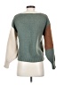Universal Thread Color Block Tan Pullover Sweater Size S - photo 2