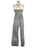 LOFT Beach Paisley Gray Jumpsuit Size S - photo 2