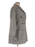 Willow & Clay 100% Polyester Plaid Gray Coat Size L - photo 4