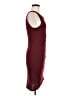 Leith Solid Burgundy Casual Dress Size M - photo 4