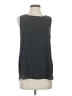 Ann Taylor LOFT 100% Polyester Black Sleeveless Top Size S - photo 1