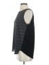 Ann Taylor LOFT 100% Polyester Black Sleeveless Top Size S - photo 5