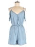 Cotton On 100% Cotton Solid Blue Romper Size S - photo 1