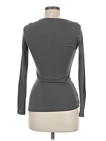 Active Basic Long Sleeve Henley (view 2)