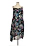 Wrapper 100% Polyester Tropical Black Casual Dress Size 2X - photo 1