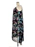 Wrapper 100% Polyester Tropical Black Casual Dress Size 2X - photo 5