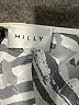 Milly Graphic Silver Cocktail Dress Size 4 - photo 7