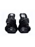 Anne Klein Black Sandals Size 7 1/2 - photo 2