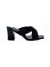 Anne Klein Black Sandals Size 7 1/2 - photo 1