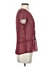 Hinge Burgundy Short Sleeve Blouse Size S - photo 4
