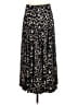 Lapis Print Black Casual Skirt Size S - photo 1