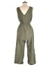 Maurices Solid Green Jumpsuit Size S - photo 2
