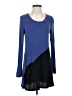 LOGO Blue Long Sleeve Top Size S - photo 1