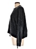 Mossimo Supply Co. 100% Polyester Metallic Black Pullover Sweater Size L - photo 5