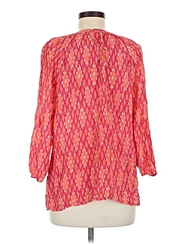 Joie 3/4 Sleeve Silk Top (view 2)