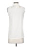 Ann Taylor LOFT 100% Polyester Ivory Sleeveless Blouse Size XS - photo 2