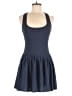 Fabletics Solid Blue Cocktail Dress Size S - photo 1
