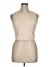 Kittenish Tan Sleeveless Blouse Size XL - photo 1