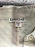Bebe Ivory 3/4 Sleeve Button-Down Shirt Size M - photo 7