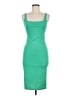 Zara Solid Green Cocktail Dress Size M - photo 1