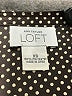Ann Taylor LOFT 100% Polyester Black Long Sleeve Blouse Size XS - photo 7