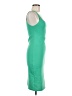 Zara Solid Green Cocktail Dress Size M - photo 4