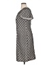 Roaman's 100% Polyester Tweed Gray Casual Dress Size 14W - photo 5