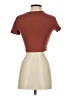 Cotton On Brown Short Sleeve Turtleneck Size S - photo 2
