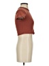 Cotton On Brown Short Sleeve Turtleneck Size S - photo 4