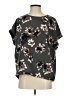 Soaked Gray Short Sleeve Blouse Size S - photo 1